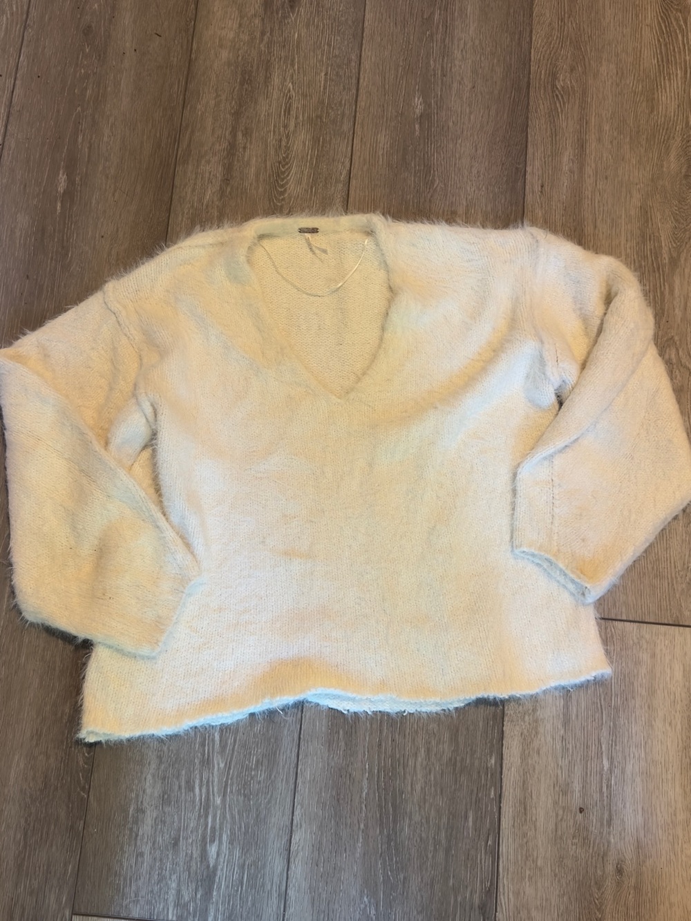 Free People Fuzzy Sweater